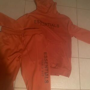 Fear of God Essentials Bold Orange Apparel